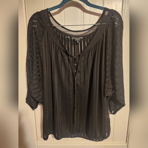 Guess Black Blouse size S - Picture 2 of 5
